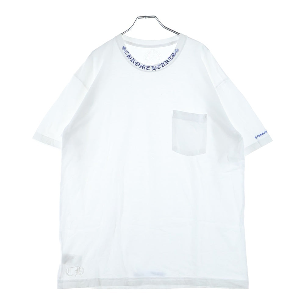 CHROME HEARTS(クロムハーツ) NECK LOGO S/S TEE ネックロゴプリント