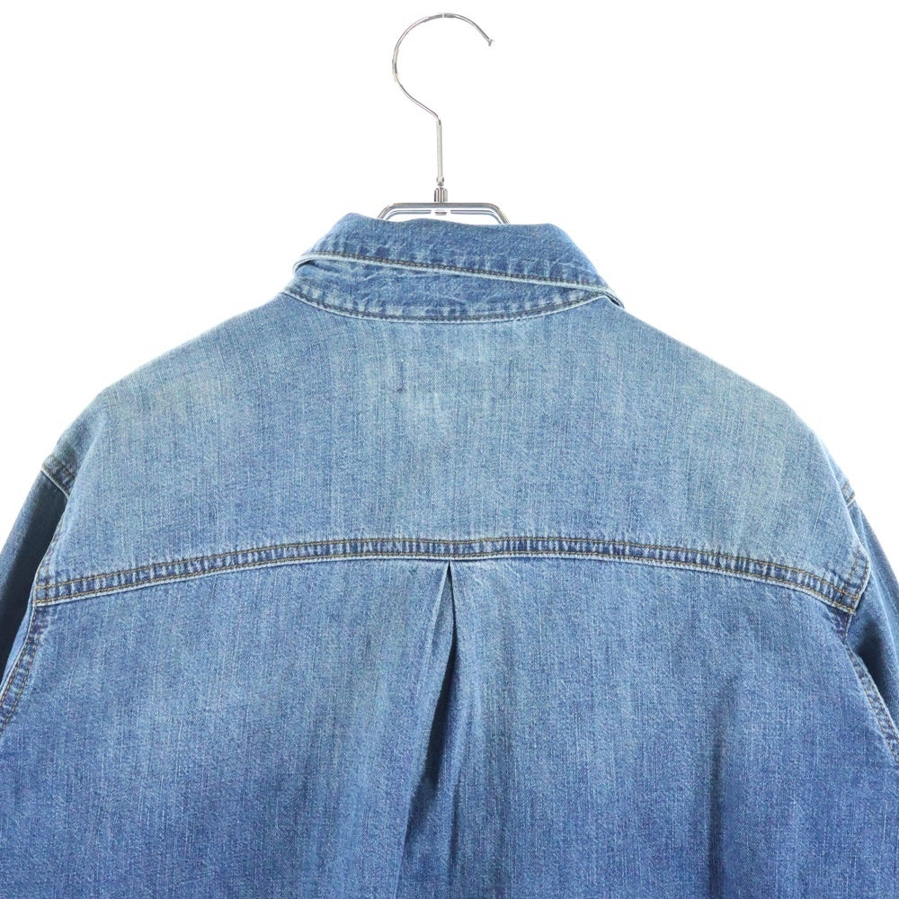 DIESEL(ディーゼル) ジップアップ デニムシャツ インディゴ レディース