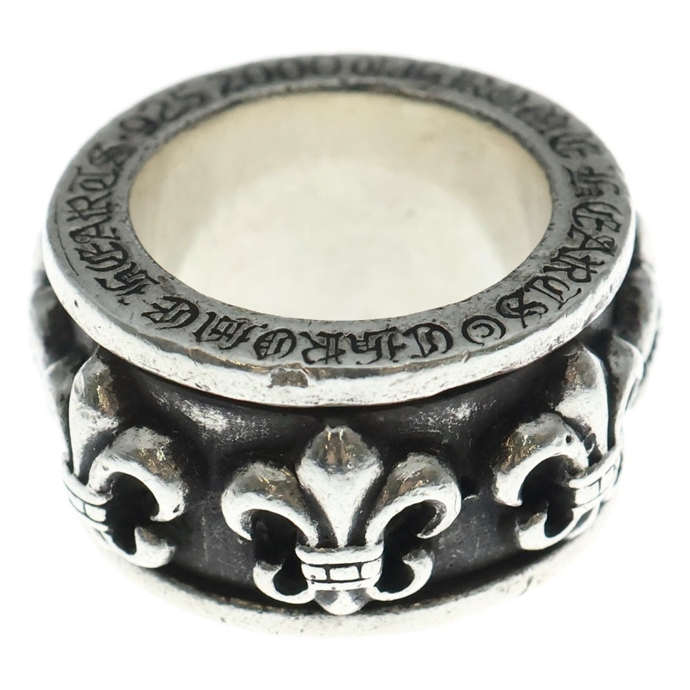 CHROME HEARTS(クロムハーツ) RING SPINNER BS FLUER スピナーBSフレア シルバーリング
