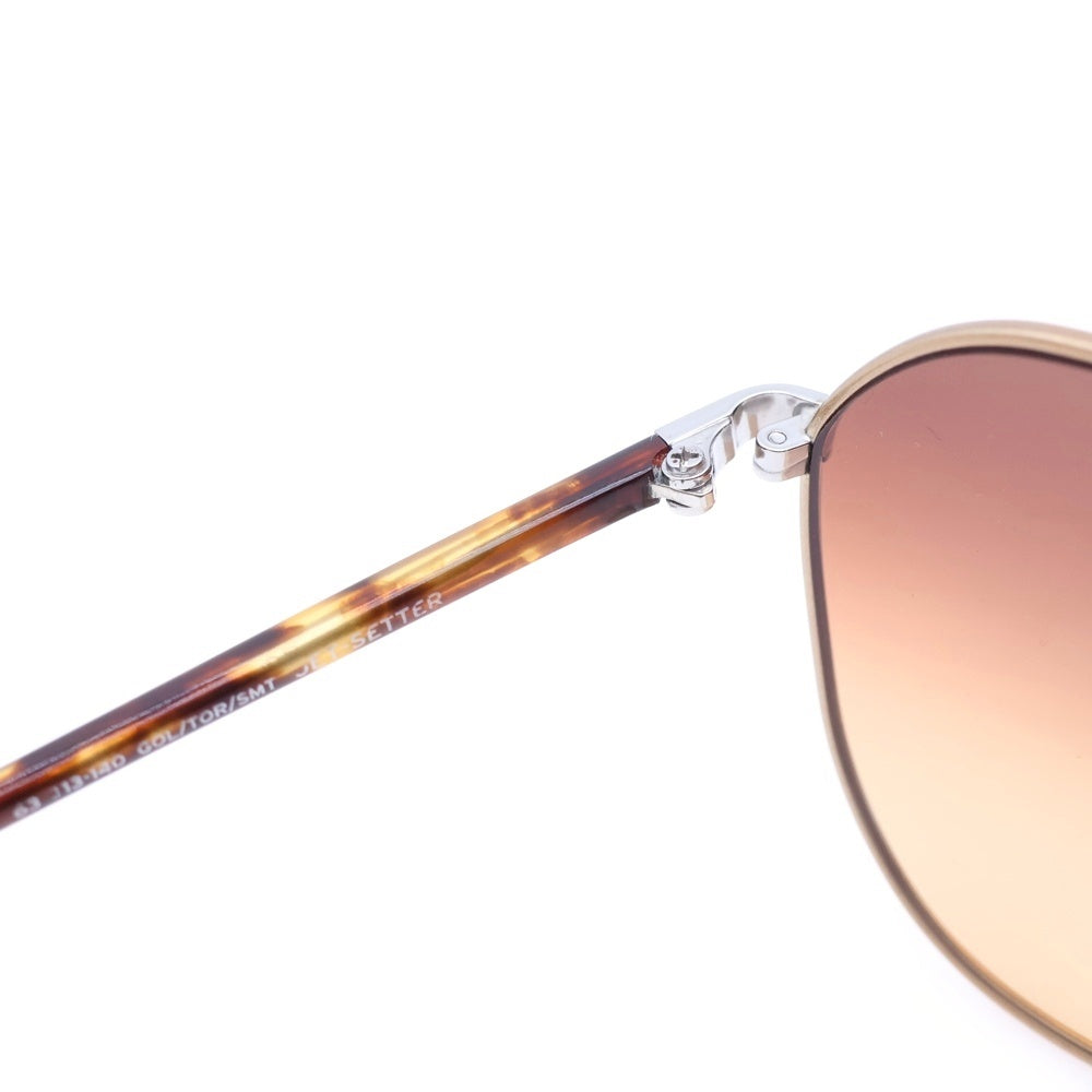 BARTON PERREIRA(バートンペレイラ) JET-SETTER 柄 ティアドロップ サングラス ブラウン レディース