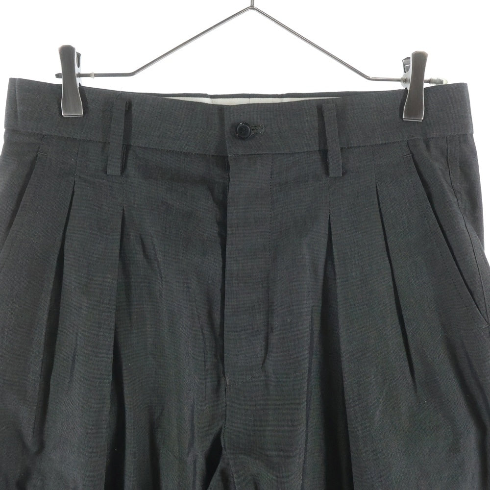 ensou.(エンソウ) Doni's Trousers トラウザーズ ボタンフライ スラックスパンツ グレー