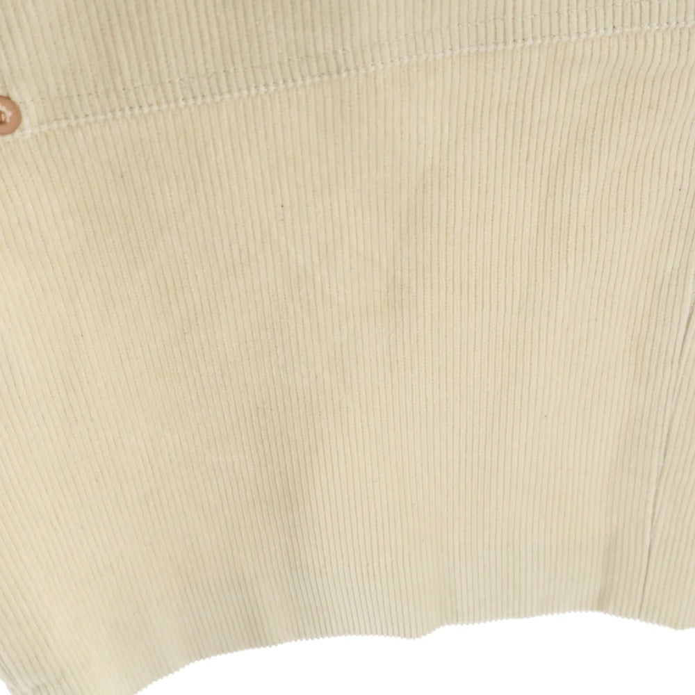 SUGARHILL(シュガーヒル) 22AW Corduroy Double Knee Wide Trousers コーデュロイ ダブルニー ワイドトラウザー パンツ アイボリー 22AWPT16