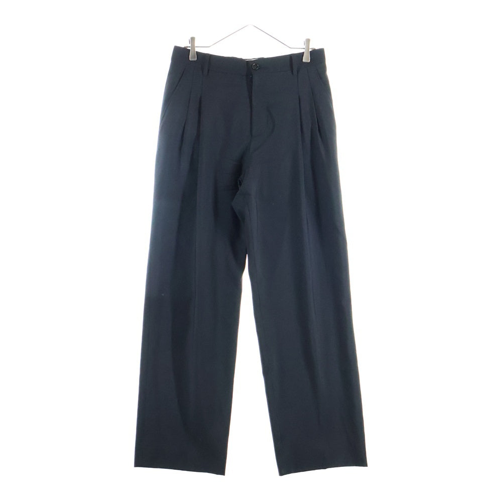 BURBERRY(バーバリー) 2タック ストレート スラックスパンツ ブラック ITLARSPA15FIL