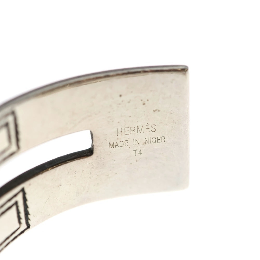 HERMES(エルメス) Touareg トゥアレグ T4 バングル ブレスレット シルバー レディース
