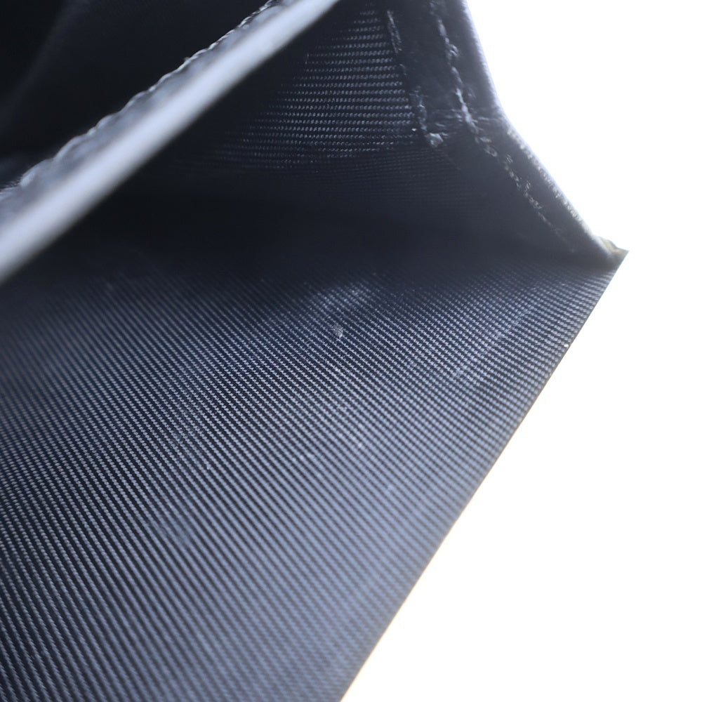 Vivienne Westwood(ヴィヴィアンウエストウッド) オーブロゴ コンパクトウォレット がま口二つ折り財布 ブラック 988VW738 レディース