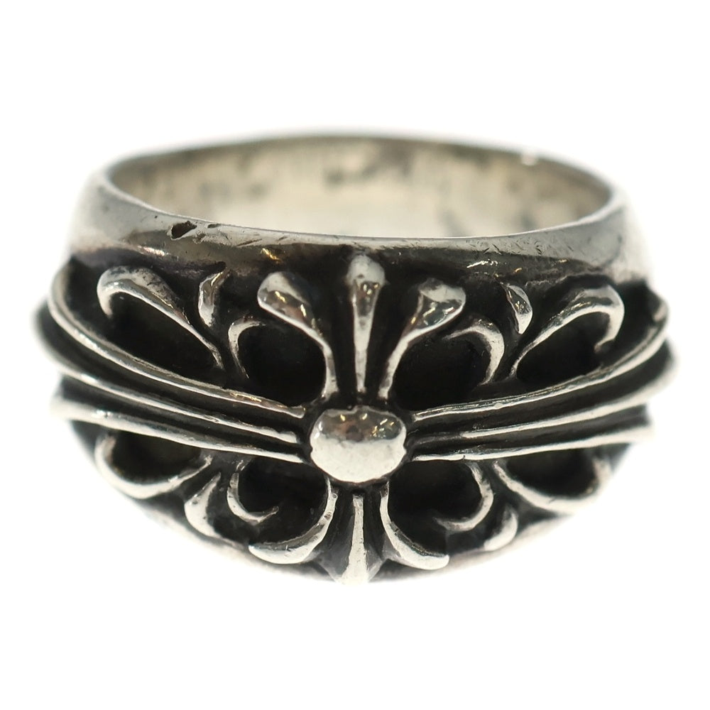 CHROME HEARTS(クロムハーツ) FLRL CRS フローラルクロス リング シルバー BCA346