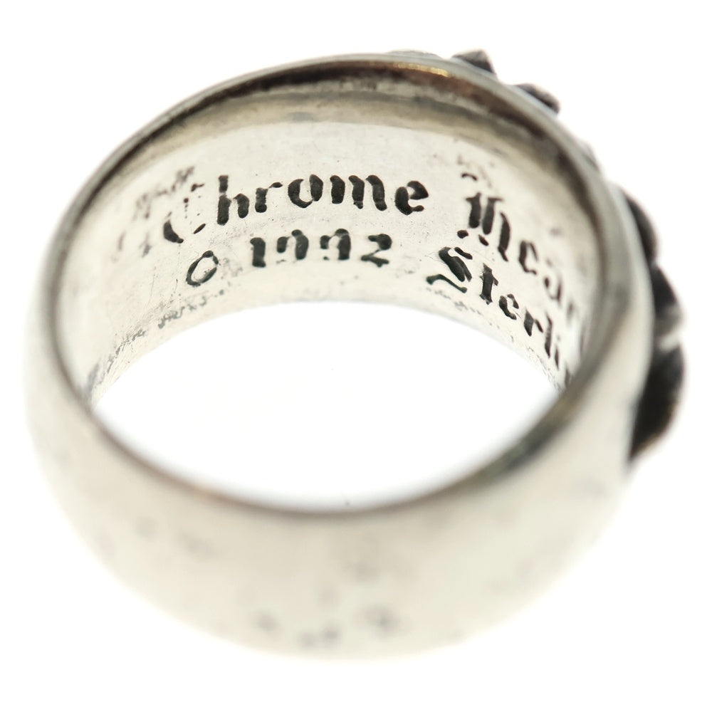 CHROME HEARTS(クロムハーツ) FLRL CRS フローラルクロス リング シルバー BCA346