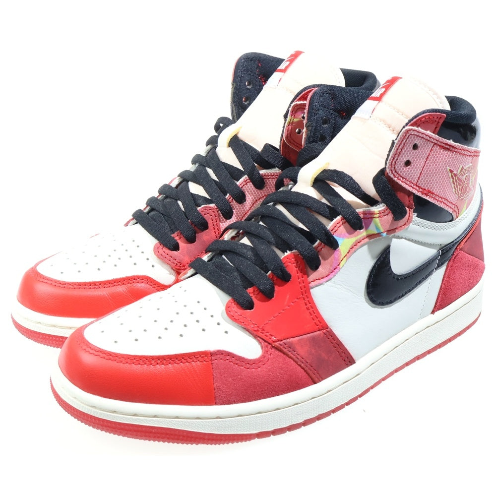 NIKE(ナイキ) AIR JORDAN 1 HIGH OG SP エアジョーダン1 レトロ ハイ OG SP スパイダーマン アクロス・ザ・スパイダーバース DV1748-601 ユニバーシティレッド US9.5/27.5cm