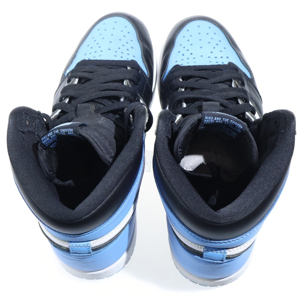 NIKE(ナイキ) AIR JORDAN 1 RETRO HIGH OG UNIVERSITY BLUE エアジョーダン1 レトロ ハイ OG スニーカー DZ5485-400 ユニバーシティブルー US9.5/27.5cm