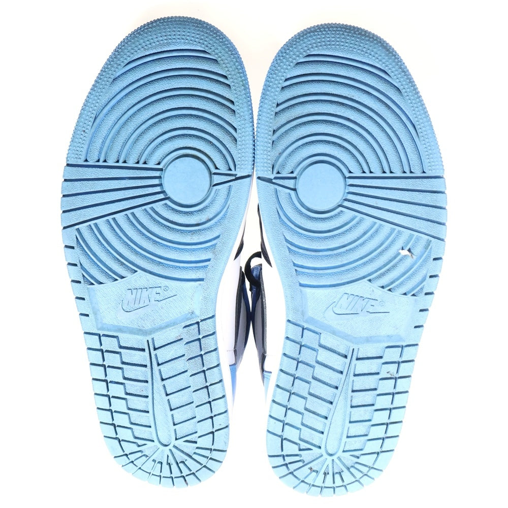 NIKE(ナイキ) AIR JORDAN 1 RETRO HIGH OG UNIVERSITY BLUE エアジョーダン1 レトロ ハイ OG スニーカー DZ5485-400 ユニバーシティブルー US9.5/27.5cm