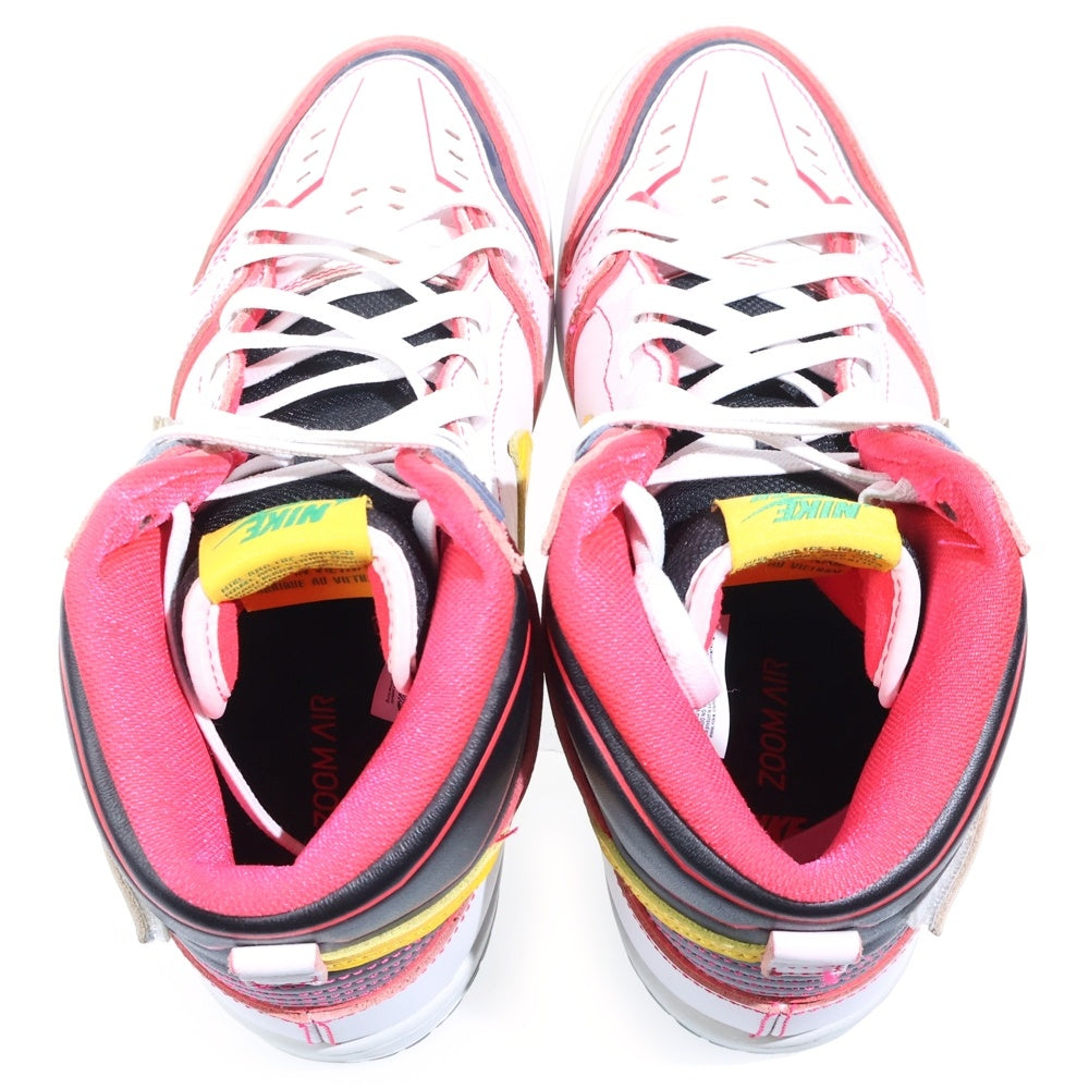 NIKE(ナイキ) NIKE SB DUNK HIGH PRO QS SB ダンク ハイ プロ QS ガンダム ユニコーン スニーカー DH7717-100 ホワイト/レッド US8.5/26.5cm