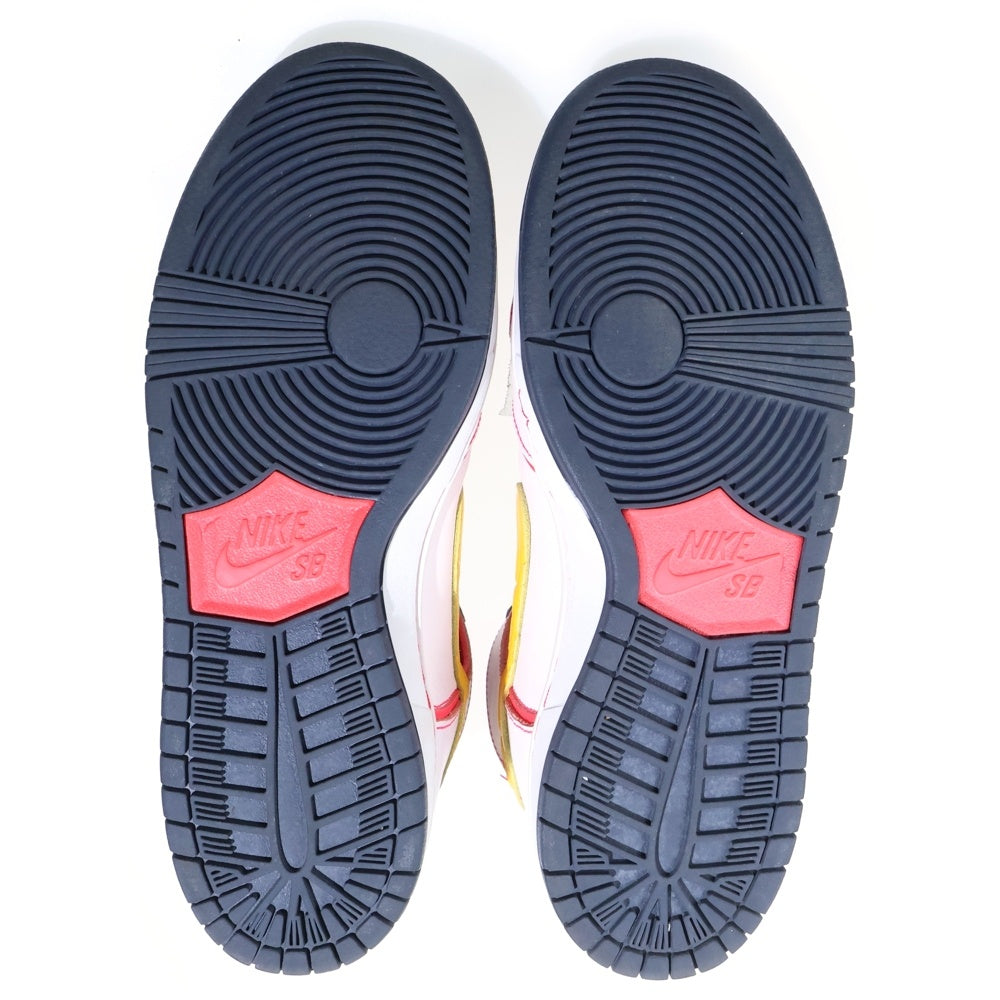 NIKE(ナイキ) NIKE SB DUNK HIGH PRO QS SB ダンク ハイ プロ QS ガンダム ユニコーン スニーカー DH7717-100 ホワイト/レッド US8.5/26.5cm