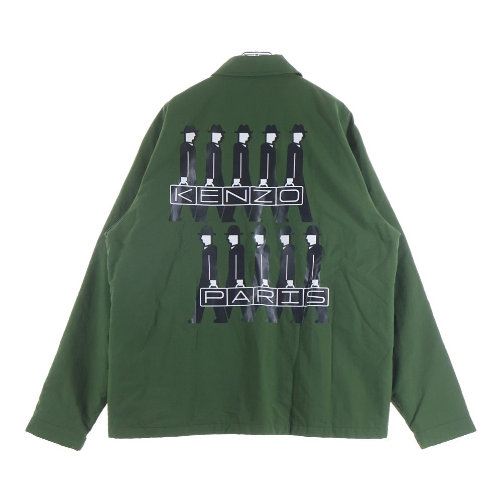 KENZO(ケンゾー) 24AW グラフィック ヘビー コーチジャケット グリーン