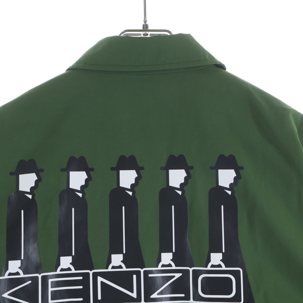 KENZO(ケンゾー) 24AW グラフィック ヘビー コーチジャケット グリーン