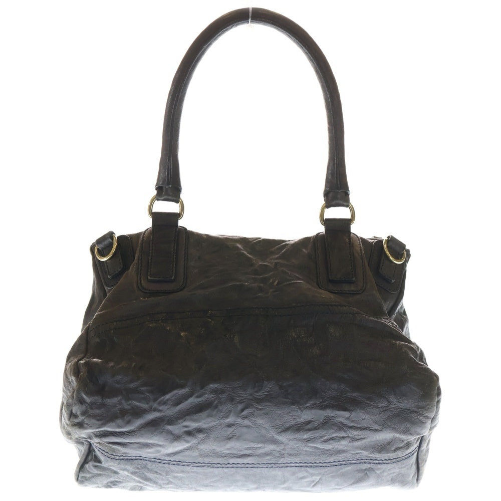 GIVENCHY(ジバンシィ) PANDORA パンドラ 2WAY ハンドバック レザー ブラウン