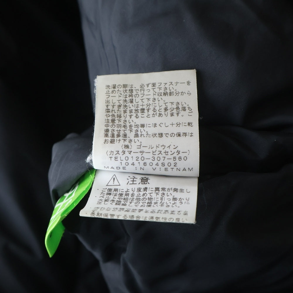 THE NORTH FACE(ザノースフェイス) NOVELTY NUPTSE JACKET ノベルティヌプシダウンジャケット カモフラ グリーン/ブラック ND91842