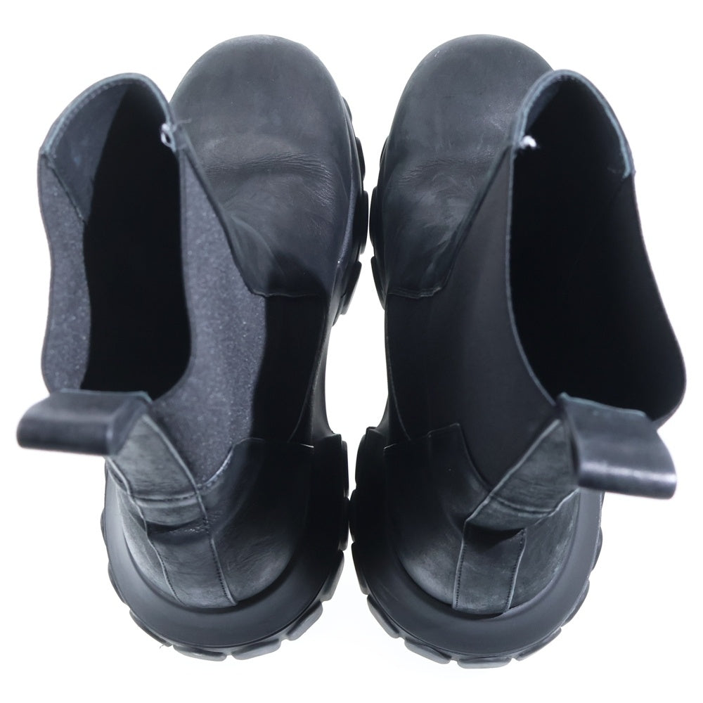 Rick Owens(リックオウエンス) BOZO TRACTOR レザー ブーツ ブラック 01E5881