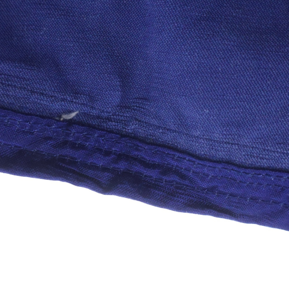 HUMAN MADE(ヒューマンメイド) 25SS GYM SHORTS サイドロゴ ナイロン ハーフパンツ ショーツ ブルー