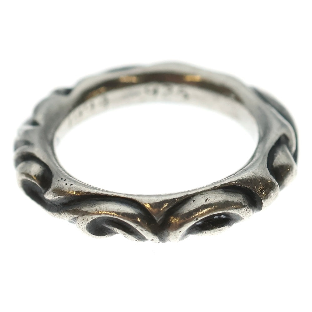 CHROME HEARTS(クロムハーツ) SCRL BAND スクロールバンド リング シルバー BCA351