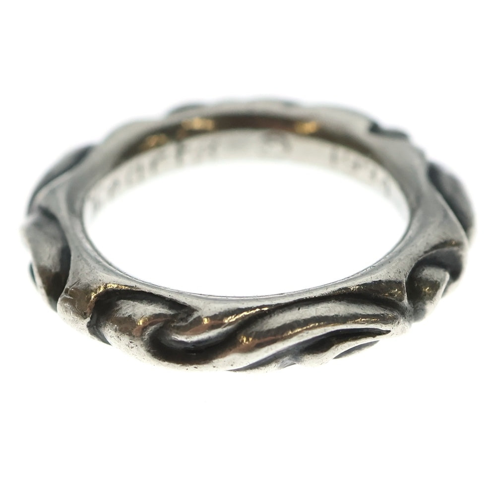 CHROME HEARTS(クロムハーツ) SCRL BAND スクロールバンド リング シルバー BCA351