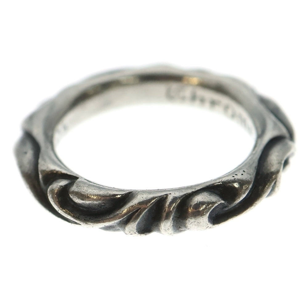 CHROME HEARTS(クロムハーツ) SCRL BAND スクロールバンド リング シルバー BCA351