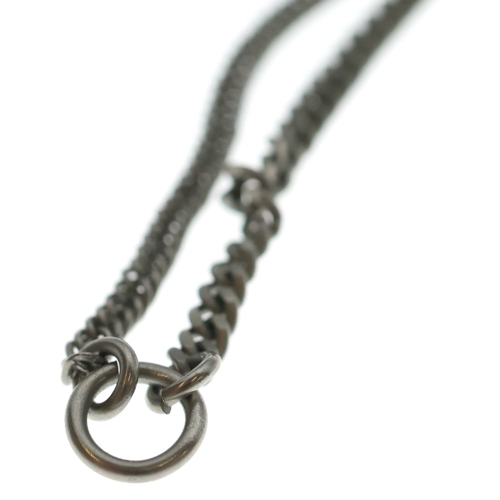 MM6 Maison Margiela(エムエムシックスメゾンマルジェラ) ニューメリックロゴ チェーンネックレス ペンダント シルバー SM7UU0119 レディース