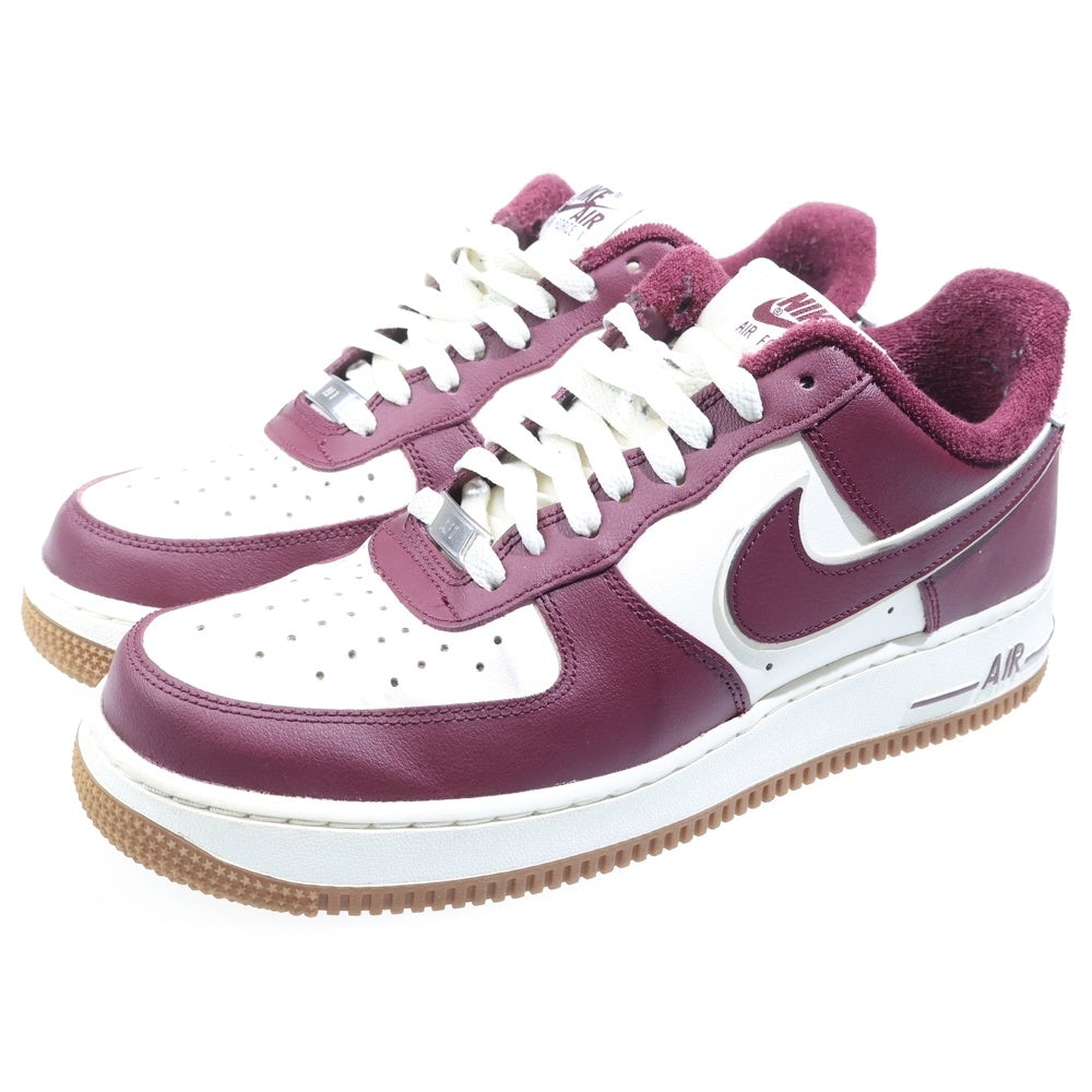 NIKE(ナイキ) AIR FORCE 1 07 LV8 エアーフォース1 ローカットスニーカー ホワイト/レッド DQ7659-102