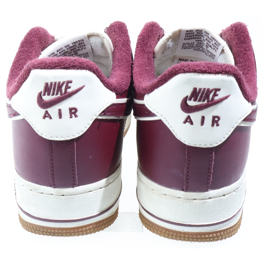 NIKE(ナイキ) AIR FORCE 1 07 LV8 エアーフォース1 ローカットスニーカー ホワイト/レッド DQ7659-102