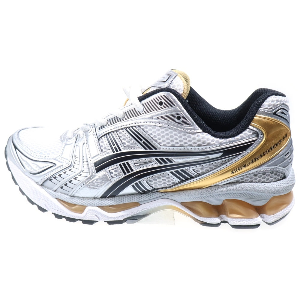 ASICS(アシックス) GEL-KAYANO 14 ローカットスニーカー グレー/ゴールド 1201a0 19