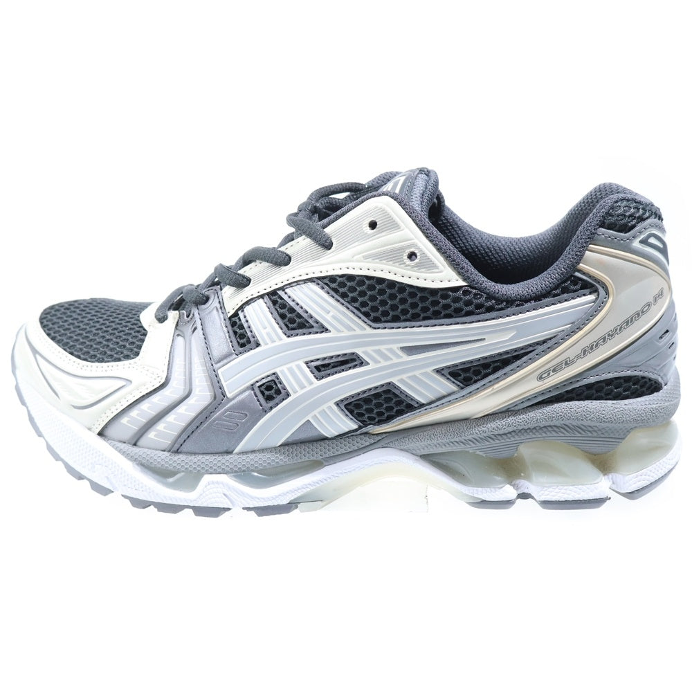 ASICS(アシックス) GEL-KAYANO 14 ゲル カヤノ ローカットスニーカー グレー/ホワイト US8.5/26.5cm 1203A537