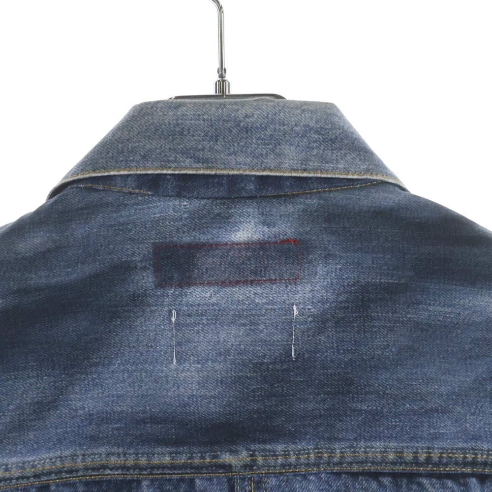 eYe COMME des GARCONS JUNYA WATANABE MAN(アイ コム デ ギャルソン ジュンヤ ワタナベ マン) ×BerBerjin ×Levi's ベルベルジン リーバイス 転写デニムジャケット 2nd インディゴ WO-J910