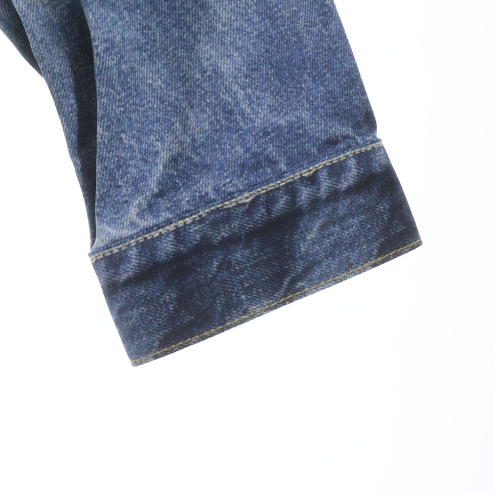 eYe COMME des GARCONS JUNYA WATANABE MAN(アイ コム デ ギャルソン ジュンヤ ワタナベ マン) ×BerBerjin ×Levi's ベルベルジン リーバイス 転写デニムジャケット 2nd インディゴ WO-J910