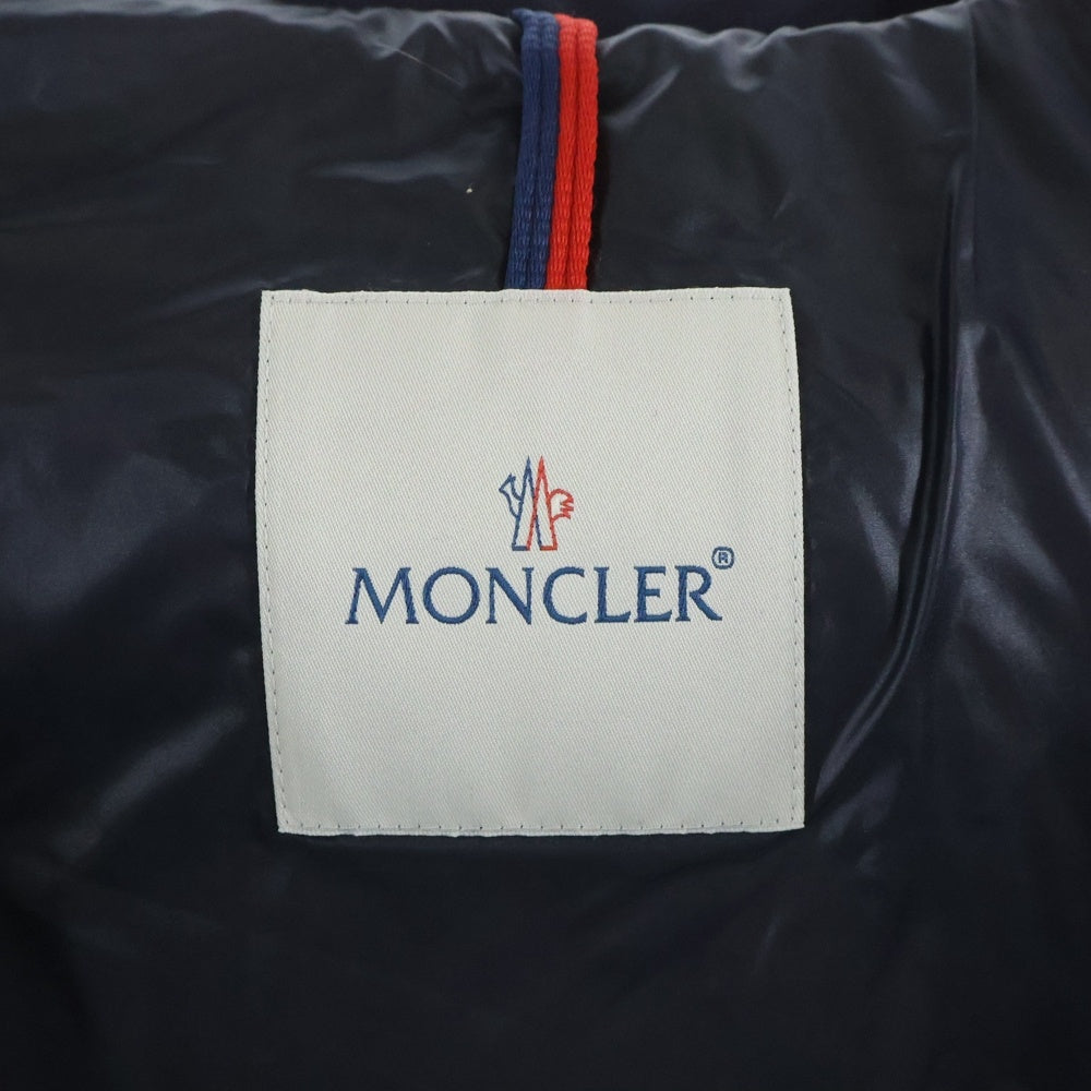 MONCLER(モンクレール) MONTGENEVRE GIUBBOTTO モンジュネーブル フーデッド ダウンジャケット ネイビー