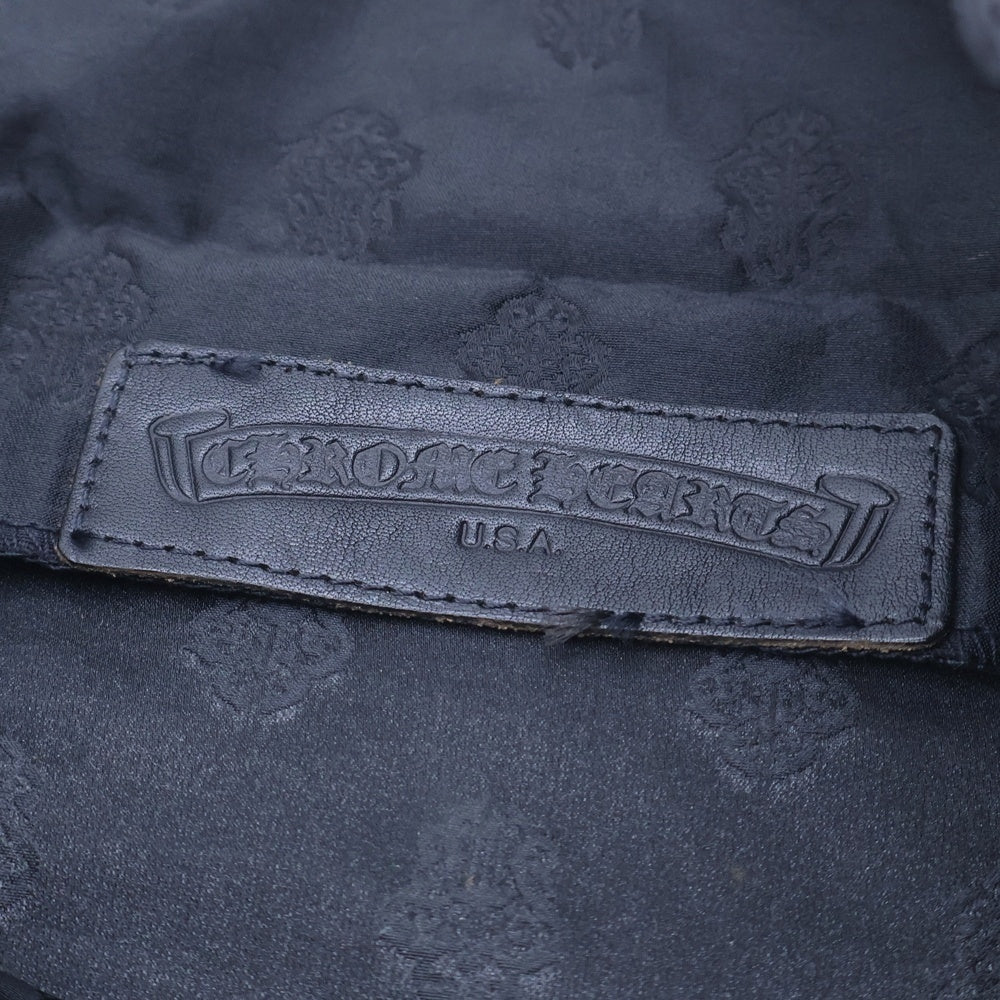 CHROME HEARTS(クロムハーツ) OLD ダガー総柄 ナイロン ブリーフケース ブラック