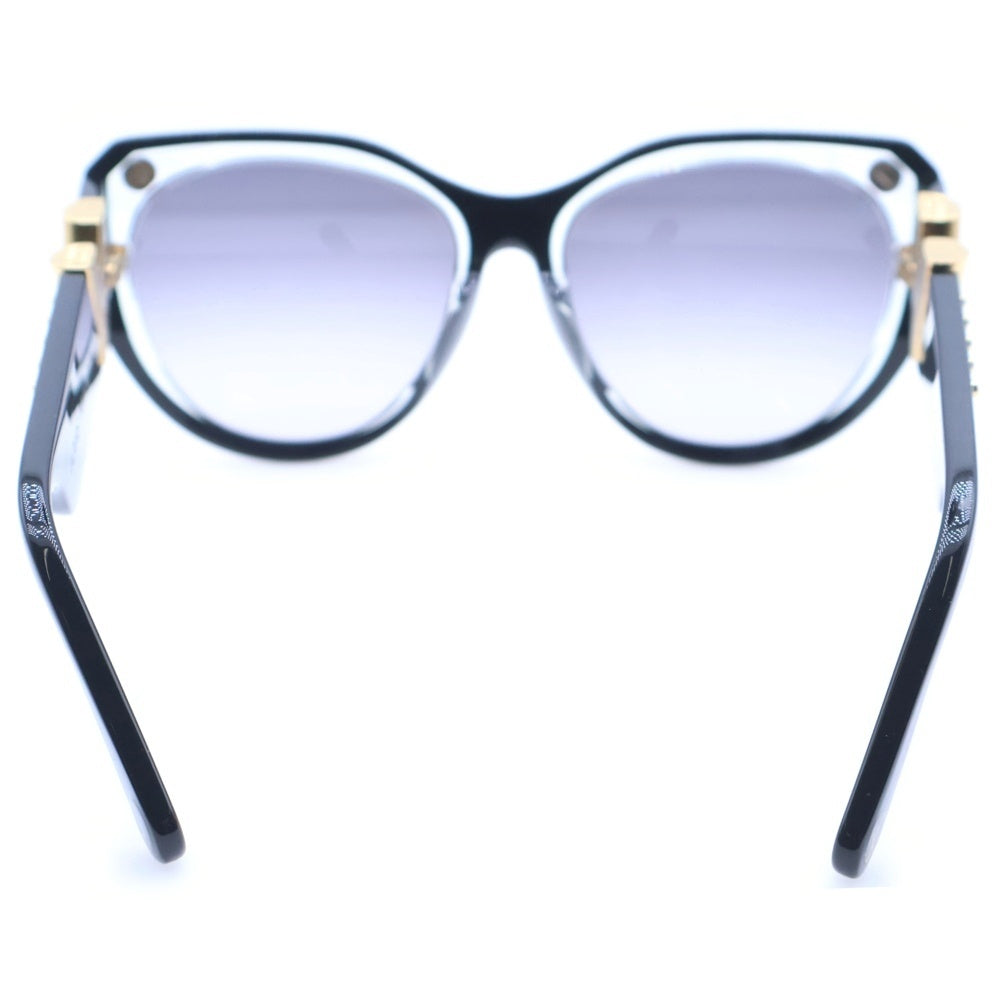 LOUIS VUITTON(ルイヴィトン) My Fair Lady Studs Sunglasses サイドV ウェリントン サングラス レディース ブラック/ゴールド Z1146E