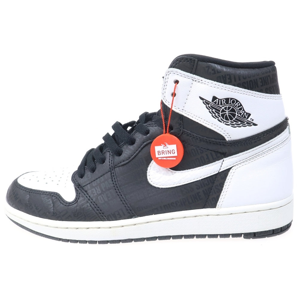 NIKE(ナイキ) AIR JORDAN 1 RETRO HIGH OG “RE2PECT” Derek Jeter エアジョーダン レトロハイ リースペクト デレクジーター ハイカットスニーカー US10/28.0cm 555088-008
