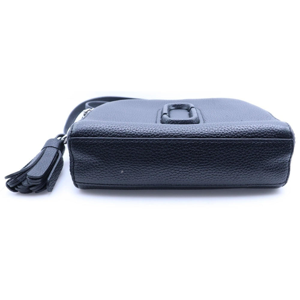 MARC JACOBS(マークジェイコブス) シャッター カメラバッグ ショルダーバッグ レザー ブラック M0015468