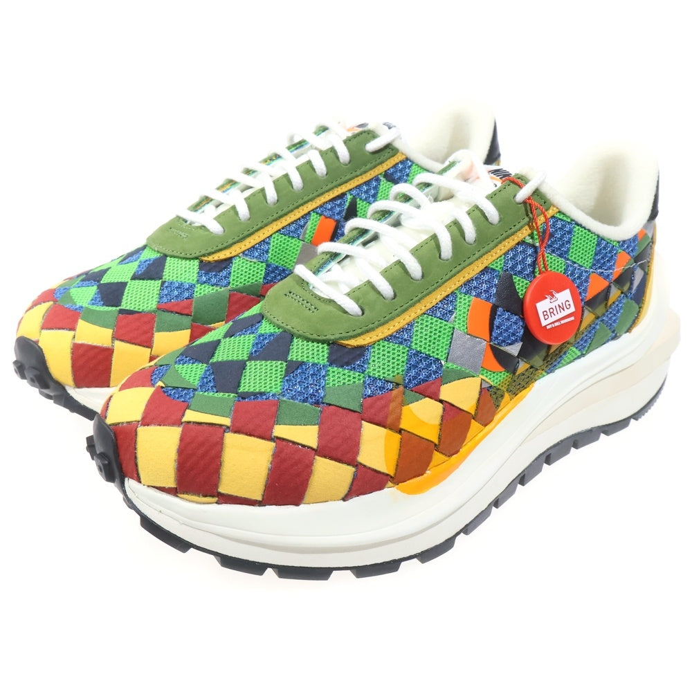 NIKE(ナイキ) ×Sacai ×Jean-Paul Gaultier AIR WOVEN VAPORWAFFLE GREEN GUSTO サカイ ジャンポールゴルチエ ローカットスニーカー DR5209-300