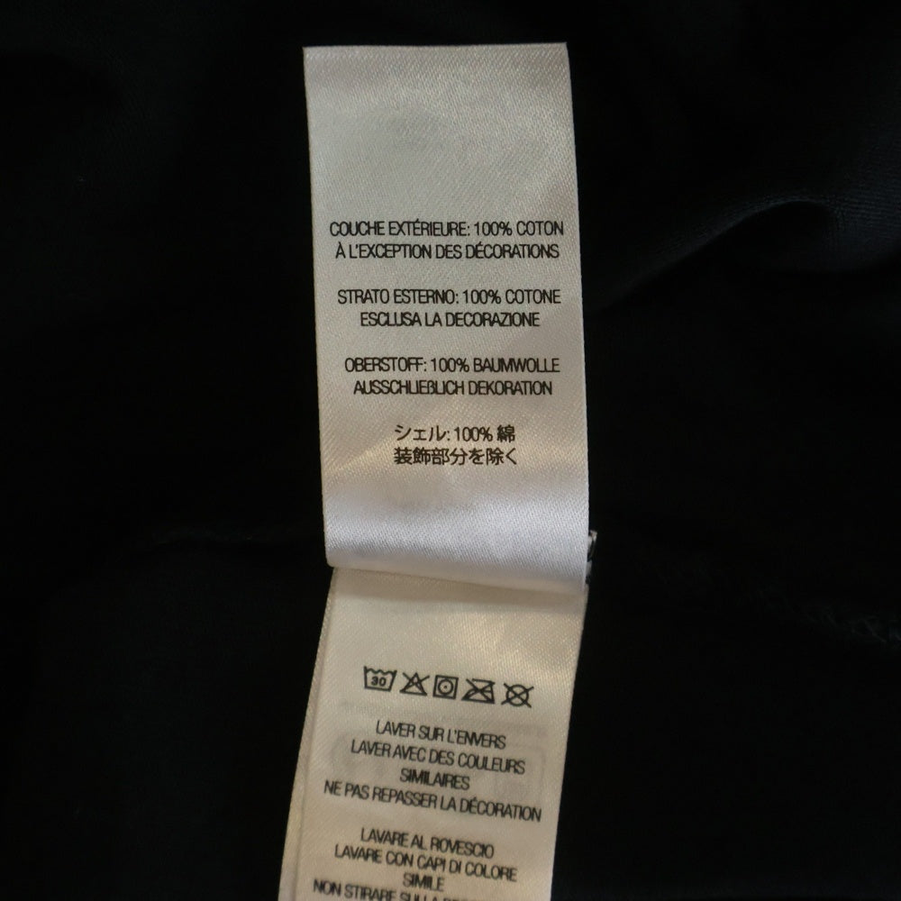 SUPREME(シュプリーム) 24SS Contact S/S Top コンタクトS/Sトップ ロゴ刺繍半袖Tシャツ クルーネックカットソー ブラック