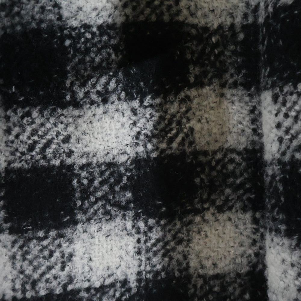 NO BRAND(ノーブランド) RING JACKET MEISTER ウール チェックテーラードジャケット ホワイト/ブラック RT053F48A