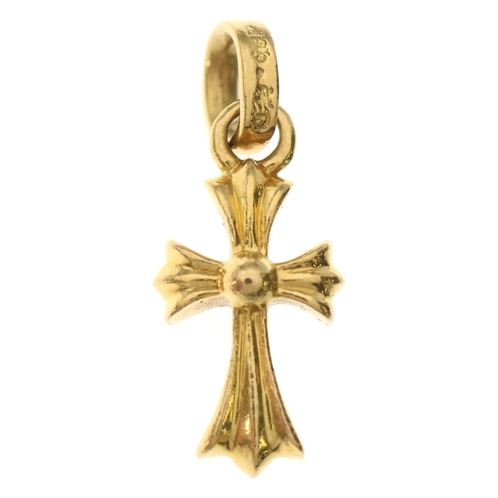 CHROME HEARTS(クロムハーツ) 22K CRS BBYFAT ベイビーファットクロス ペンダントトップ ゴールドBCA037