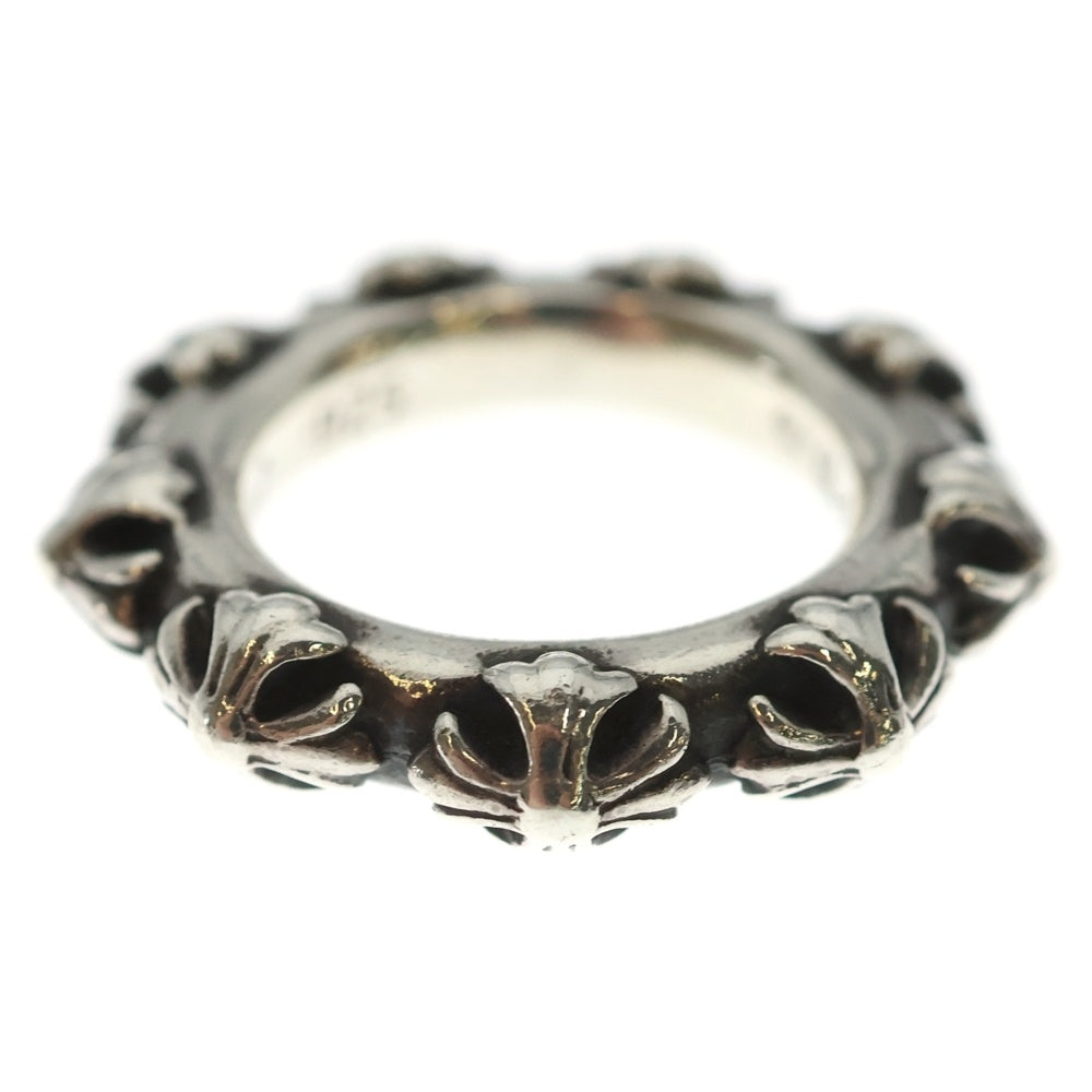 CHROME HEARTS(クロムハーツ) CROSS BAND クロスバンド リング シルバー BCA342