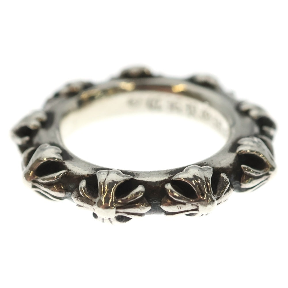 CHROME HEARTS(クロムハーツ) CROSS BAND クロスバンド リング シルバー BCA342