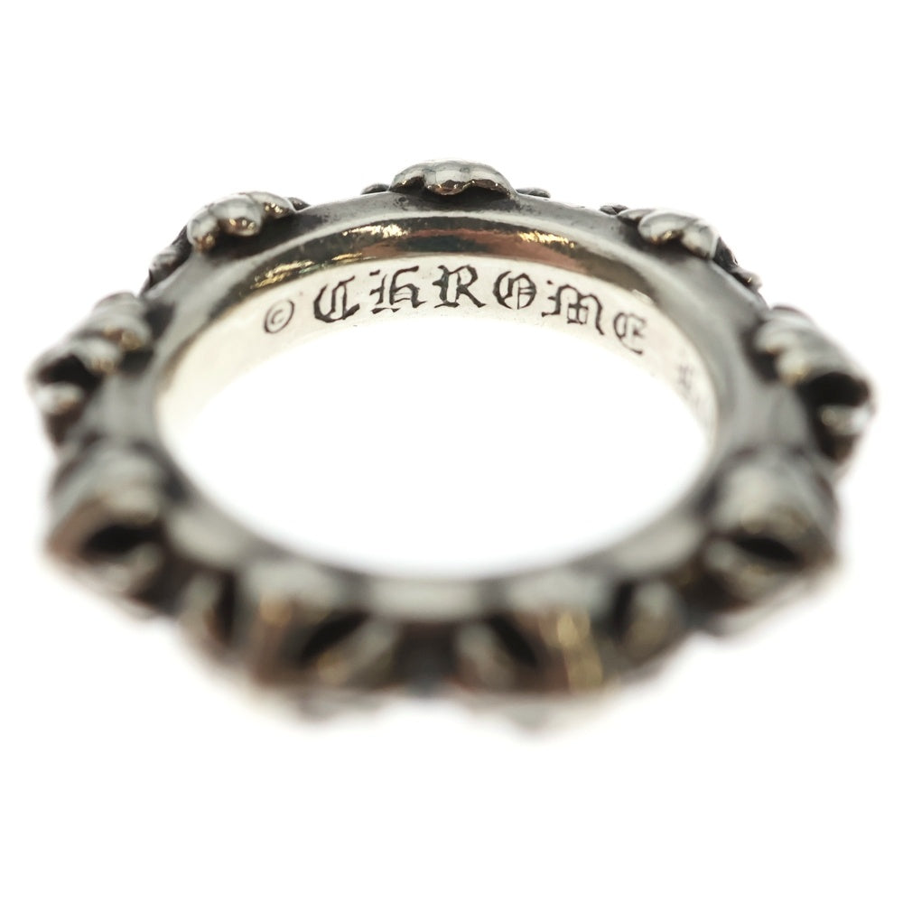 CHROME HEARTS(クロムハーツ) CROSS BAND クロスバンド リング シルバー BCA342