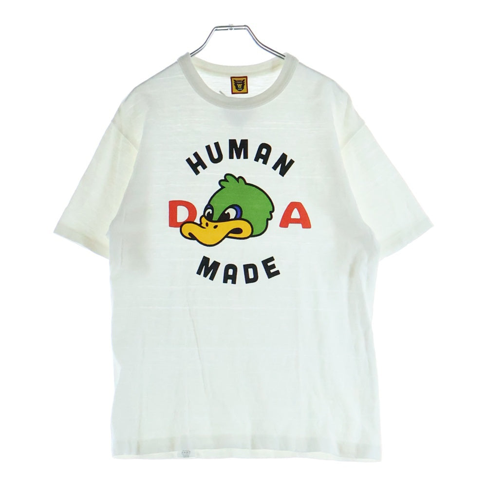 HUMAN MADE(ヒューマンメイド) GRAPHIC DUCK TEE グラフィック ダック 半袖 クルーネック Tシャツ ホワイト