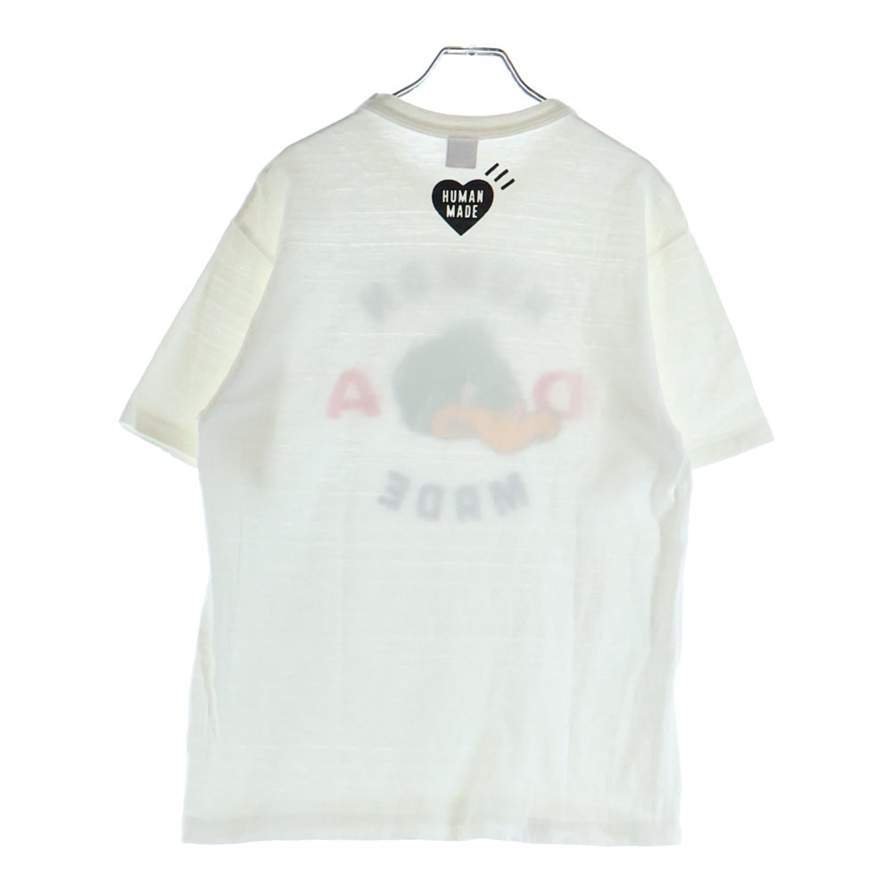 HUMAN MADE(ヒューマンメイド) GRAPHIC DUCK TEE グラフィック ダック 半袖 クルーネック Tシャツ ホワイト