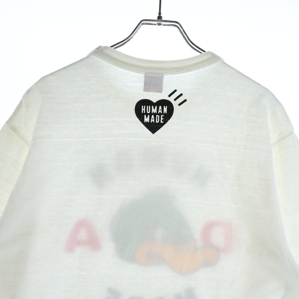 HUMAN MADE(ヒューマンメイド) GRAPHIC DUCK TEE グラフィック ダック 半袖 クルーネック Tシャツ ホワイト
