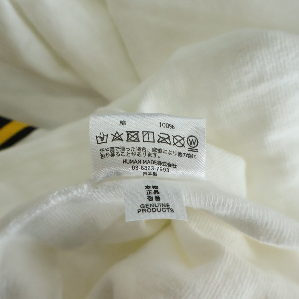 HUMAN MADE(ヒューマンメイド) GRAPHIC DUCK TEE グラフィック ダック 半袖 クルーネック Tシャツ ホワイト