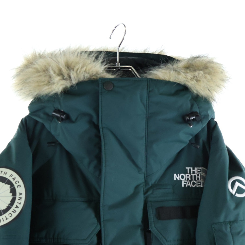 THE NORTH FACE(ザノースフェイス) SOUTHERN CROSS PARKA サザンクロス ファーフーデッド ダウンコート ジャケット グリーン ND92220