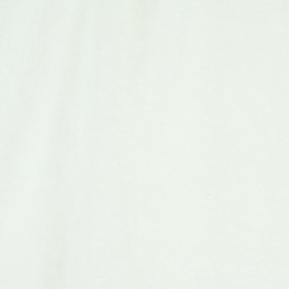 A BATHING APE(アベイシングエイプ) スワロフスキー カレッジロゴ ラインストーン フロントデザイン クルーネック半袖Tシャツ ショートスリーブカットソー ホワイト